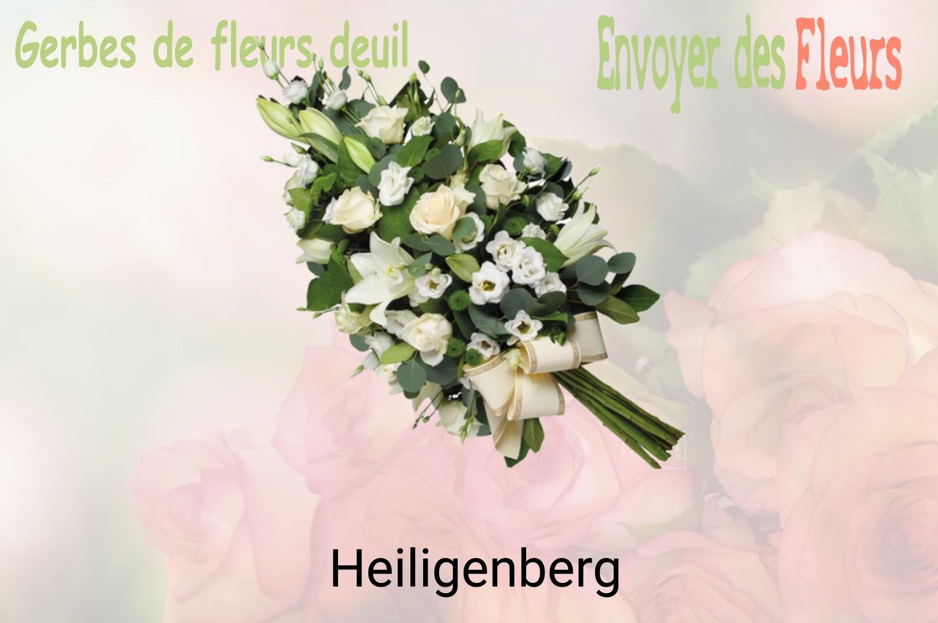 Gerbe de fleurs de deuil livrée à Heiligenberg